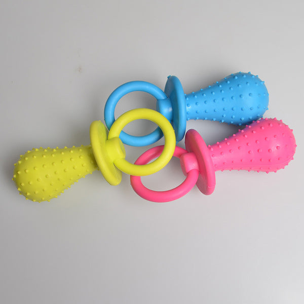 Rubber Nipple Pet Toys