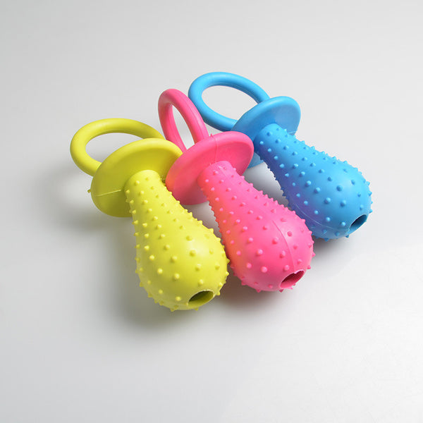 Rubber Nipple Pet Toys